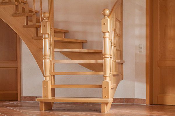 Holztreppe